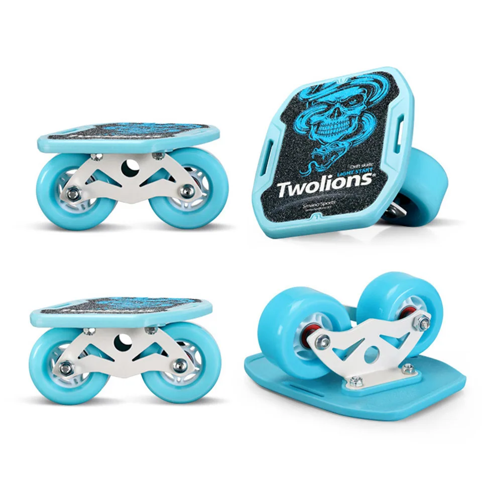 Beste Drift Board Twolions ABS Voor Freeline Roller Road Drift Schaatsen Antislip Skateboard Deck Freeline Skates Wakeboard Gratis Schip K001
