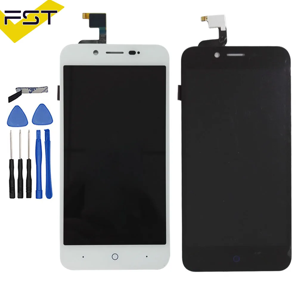Высококачественный черный/белый 5 0 дюймов для ZTE Blade L4 A460 D / T610 ЖК дисплей +