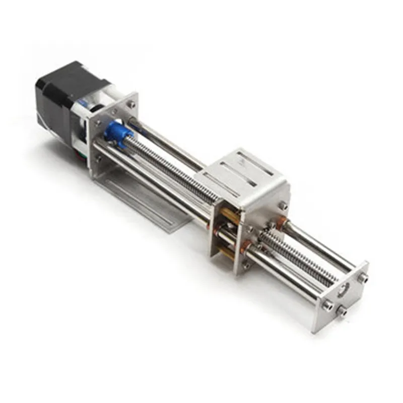 

DANIU 1pc 150mm Slide Stroke CNC Z-axIs Slide Linear Motion + NEMA17 Stepper Motor For Reprap Engraving Machine