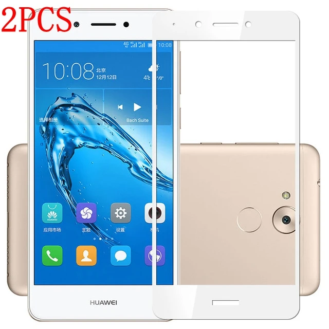 Закаленное стекло с полным покрытием для Huawei Honor 6C Защитная пленка экрана DIG-L21 2