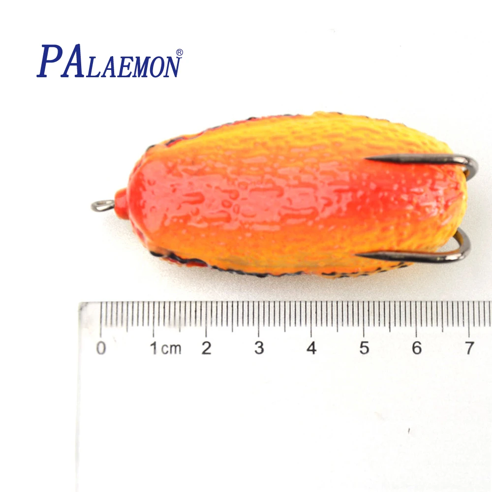 PALAEMON мягкая рыболовная приманка 68 мм/25 г 3D глаза высокое качество Коппер живая