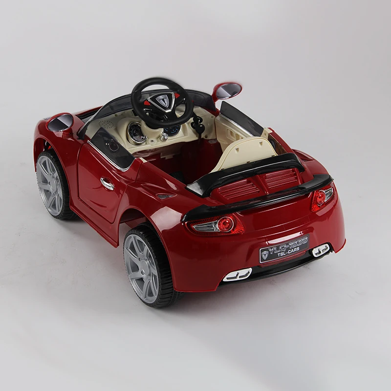 electric car for kids ride on with remote control music Teslar car baby