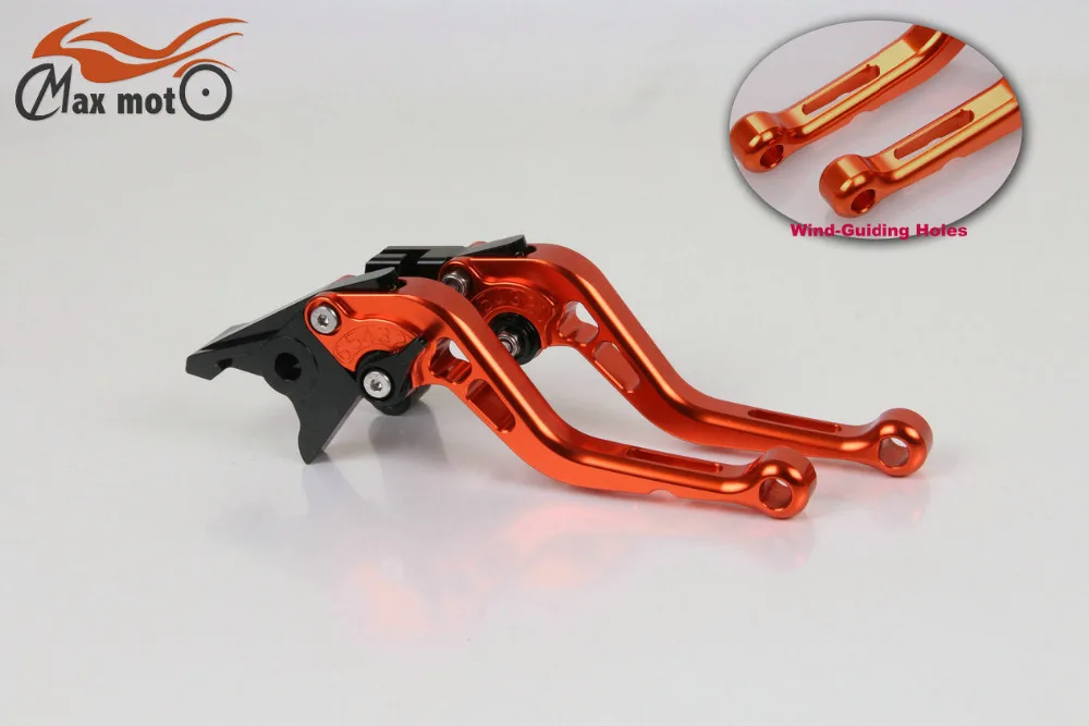 Orange New Style Short CNC Brake Clutch Levers For KTM 990 SMT
