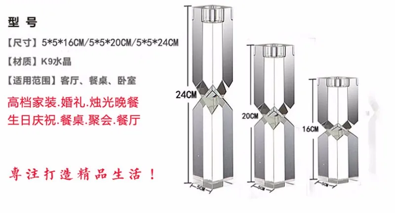 1 шт. прозрачный хрустальный стеклянный подсвечник подставка для свечей держатели чашек Европейский настольный свадебный подсвечник для домашнего декора