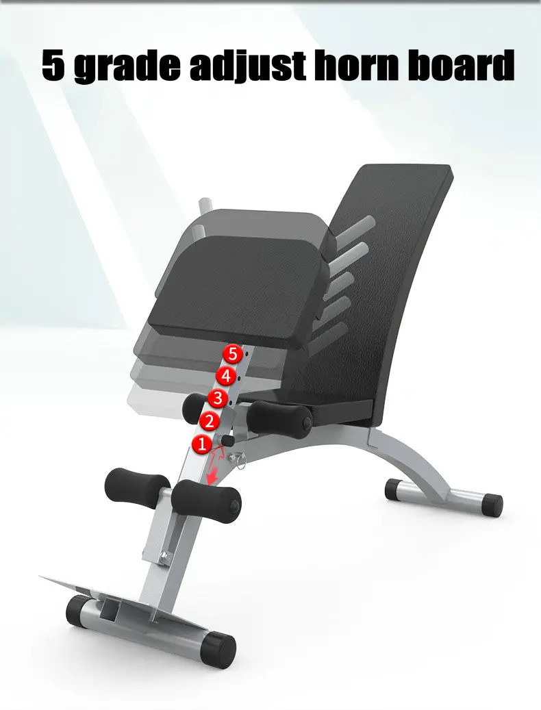AB Скамья Фитнес-машина для домашних упражнений, оборудование для тренажерного зала, тренажер для тренировки всего тела