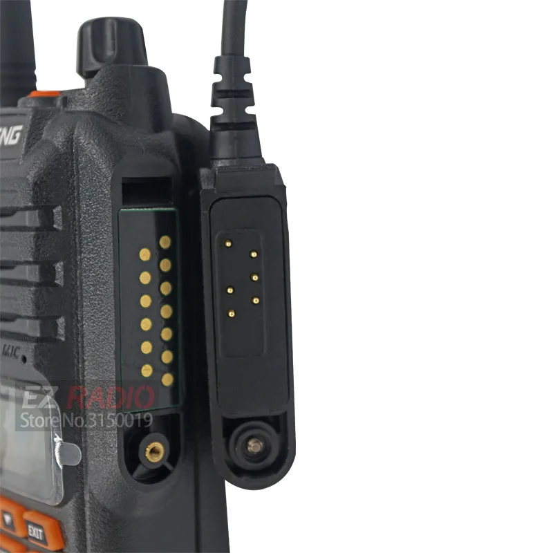 BAOFENG Walkie Talkie PTT микрофон динамик для UV-9R BF-A58 BF-9700 совместим с UV-XR UV-9R плюс GT-3WP UV-5S RT6