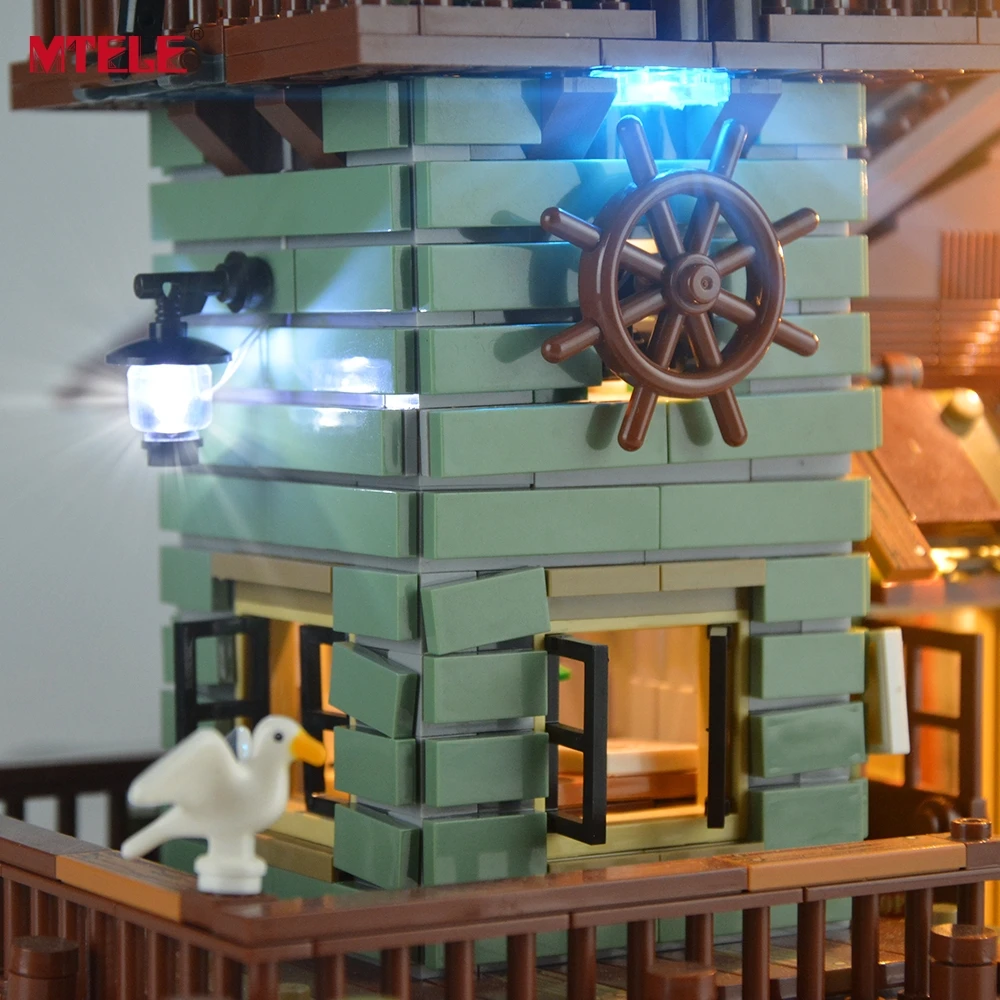 MTELE светодиодный светильник комплект для 21310|block set|compatible with legolego building sets |