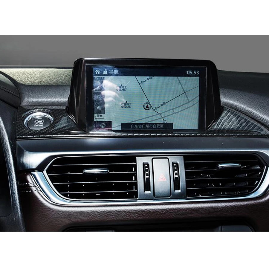 Полоса YAQUICKA для Mazda 6 Atenza 2017 18 аксессуары салона автомобиля лента GPS навигации