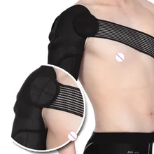 Спорт кондиционирования плеча Брейс мышцы защиты Брейс вывих травмы артрит плеча Поддержка ремешком#2s12