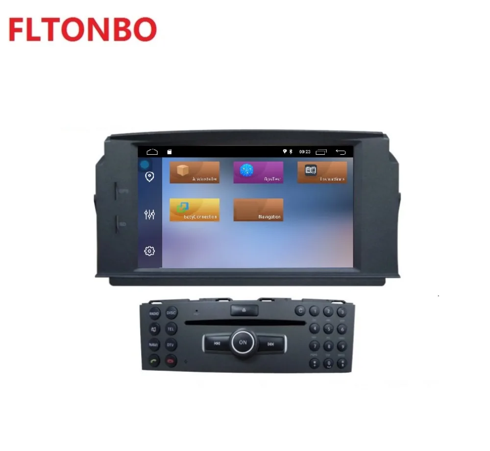 Flash Deal 6.2 inch 4GB RAM 32GB ROM android 8.0 car gps navigation for Mercedes Benz C200 C180 W204 2007 2008 2009 2010 1