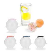 4 шт./компл. Прозрачный шар хоккейный Лед Крем создатели плесень домашний Многофункциональный силиконовый самодельный лед лоток инструмент