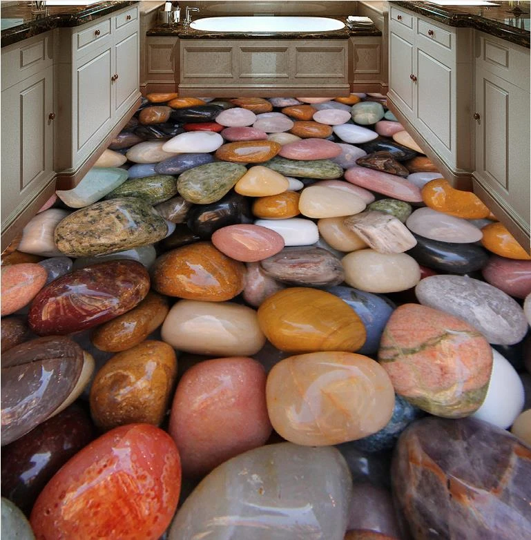 3d Zemin Pvc Duvar Kagidi Kendinden Yapiskanli Zemin Duvar Renkli Tas Zemin Boyama Ozel Fotograf 3d Duvar Kagidi Modern Sanat Wallpapers Aliexpress