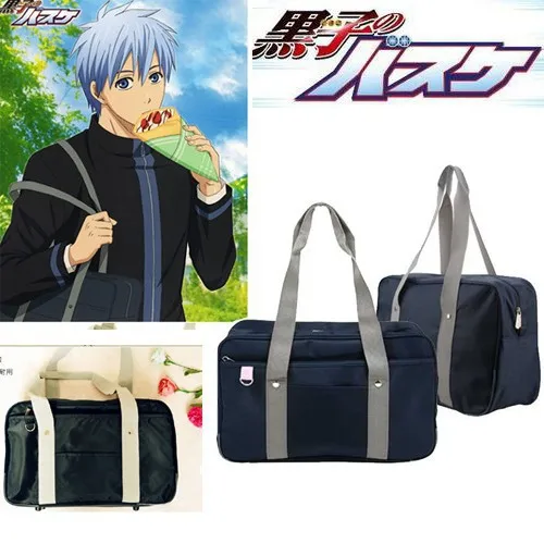 Kuroko No Basuke S Basketball Cosplay Anese School Bag Kuroko No Basuke S Basketball Cosplay Anese School Bag Handbag Black Blue Free Shipping On Aliexpress Alibaba Group
