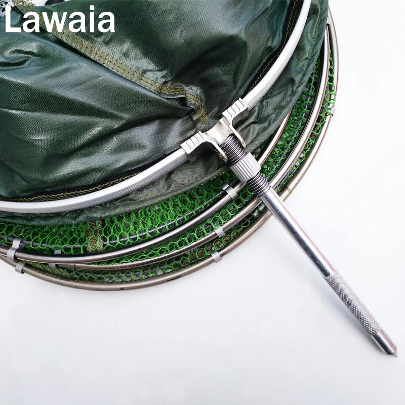 Lawaia рыбацкий Рыбак из нержавеющей стали двойные кольца защита рыбы рыболовные