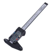 Высококачественный светильник, не марринг, углеродное волокно, материал 0-6 дюймов/150 мм, электронный цифровой суппорт с ЖК-дисплеем