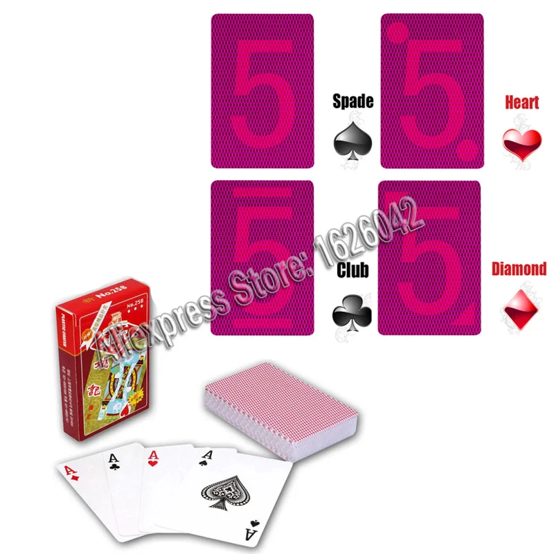 Перспектива покер XF Yaoji отмечены карты для покера Очки невидимые чернила Маркер Magic покер anti Gamble обманывают и покер обманывают