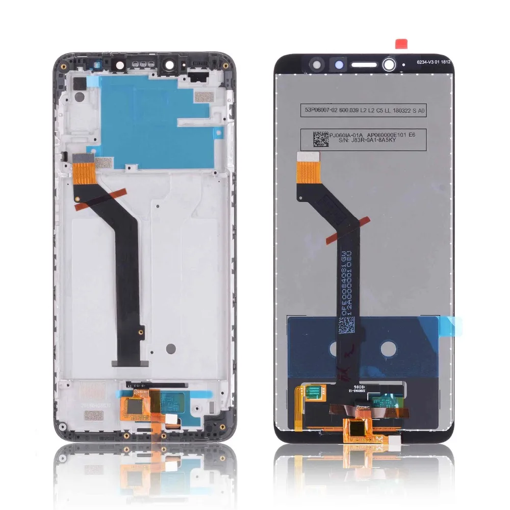 Продажа Дисплей для Xiaomi Redmi S2 LCD в сборе с тачскрином на рамке Оригинал 5.99 черный белый