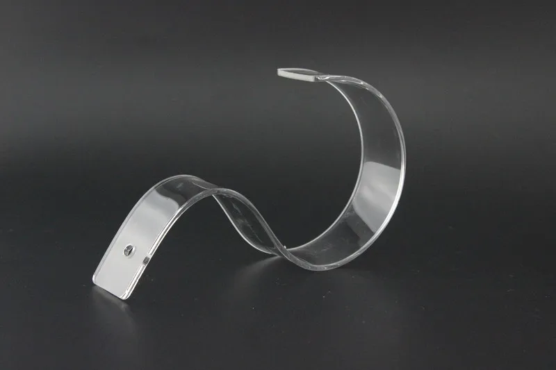 100pcs Garment Clothing Shop Clear Acrylic Belt holder display rack