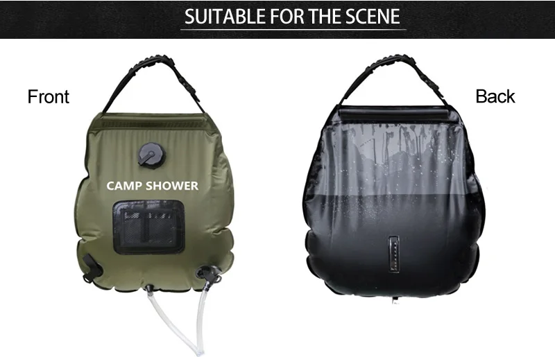 camp shower 20L with thermometer CS002 (1)