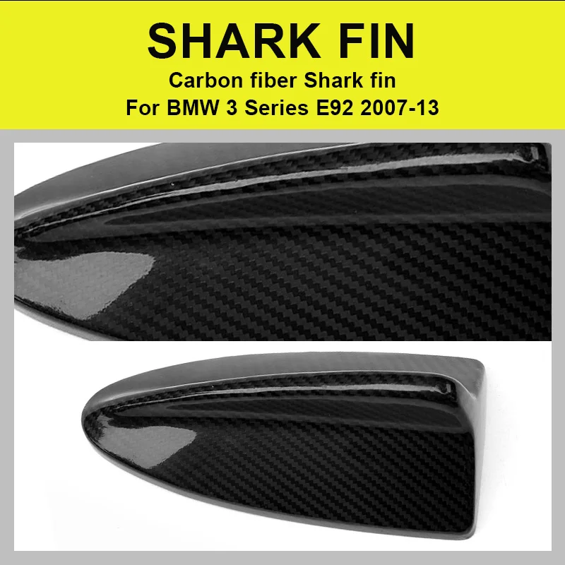 Для BMW E92 углеродная волоконная антенна крышка 320i 320ixD 323i 325i 328i 335d 335i 335is плавник акулы авто крыши украшение для антенны 2007-13