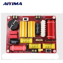 AIYIMA активные колонки делитель частоты 400 Вт два способа кроссовер ВЧ сабвуфер Aduio доска DIY для домашнего кинотеатра звуковая система