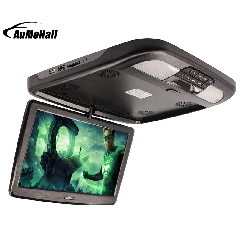 12 Inch FM Car Roof Mount Monitors Flip Down TFT LCD Monitor With MP5