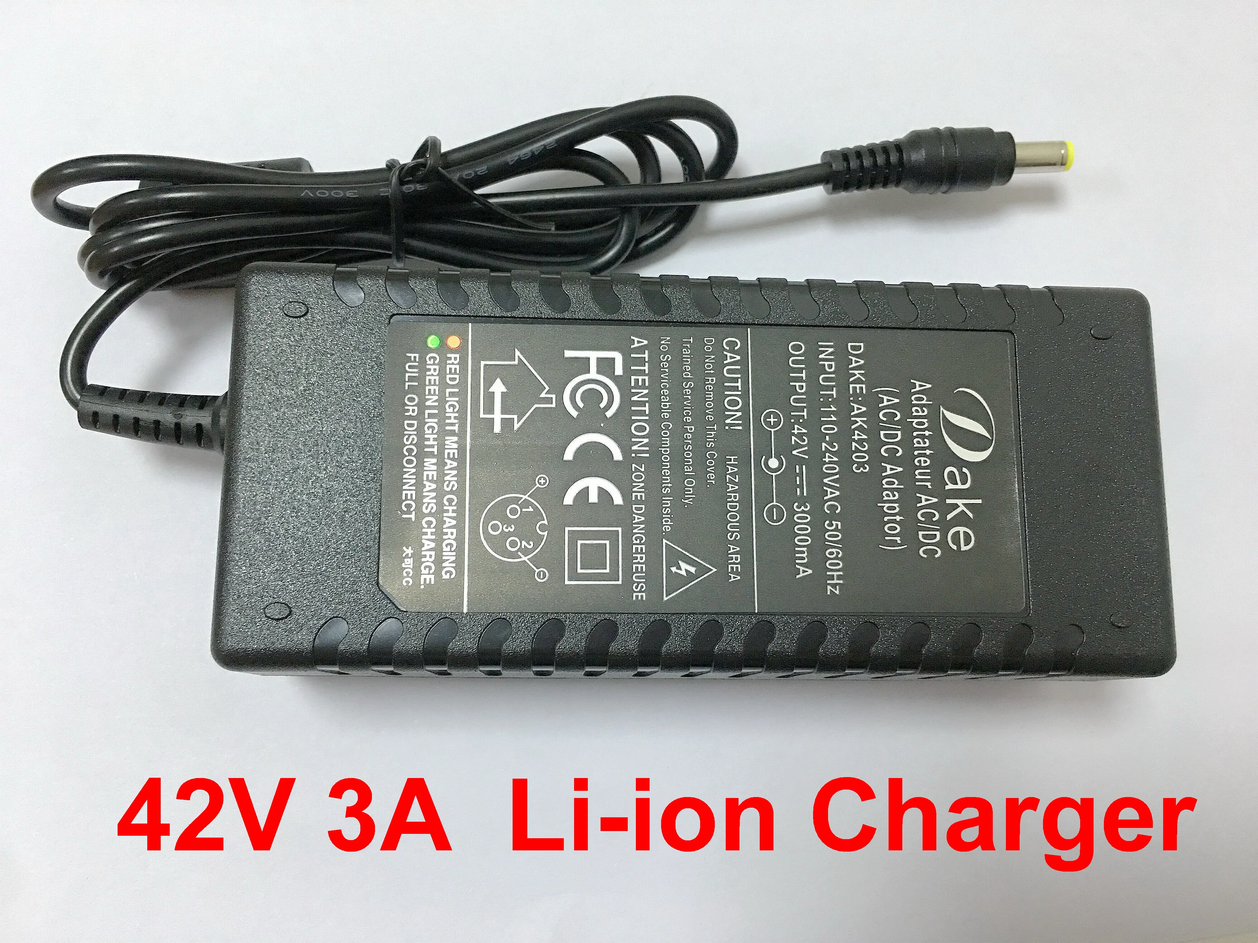 1PCS 42V 3A DC Li ion battery charger Output 42V 3A charger Used for