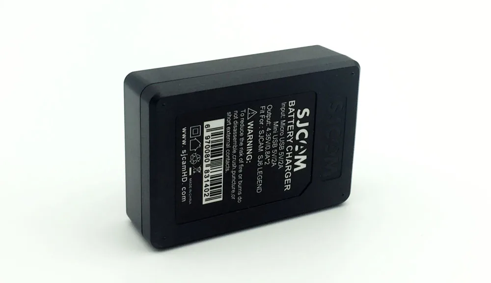 Аккумулятор SJCAM SJ6 Legend 3 8 в 1000 мАч перезаряжаемая батарея + двойное зарядное sjcam sj6 (4)