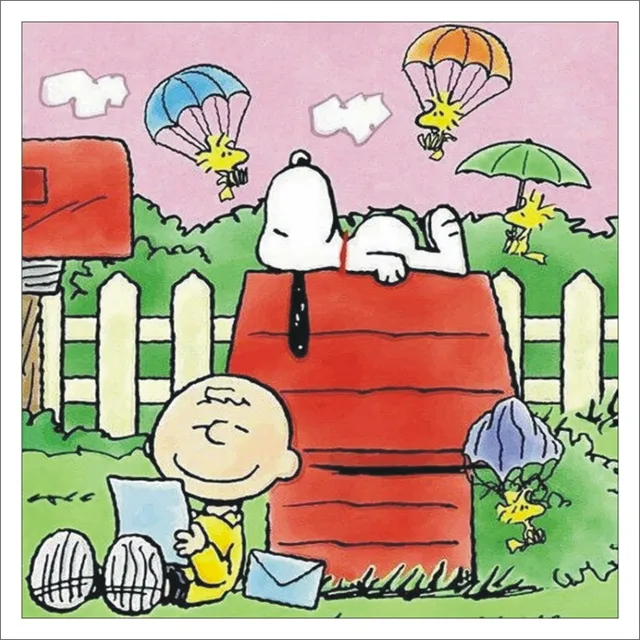Snoopy Full Diamond Painting 5D DIY Diamond Painting, Diamond Painting