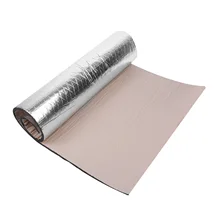 Автомобильный звукоизоляционный коврик 50 см* 100 см с закрытыми ячейками, теплоизоляционный коврик, звукоизоляционный хлопок