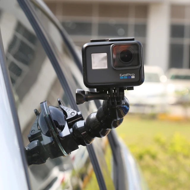 TELESIN 2018 New Accessories Car Suction Cup Adapter Window Glass Mount For Gopro Hero7 6 5 Black Hero 4 3 3+ 4s 5s sj Xiaomiyi