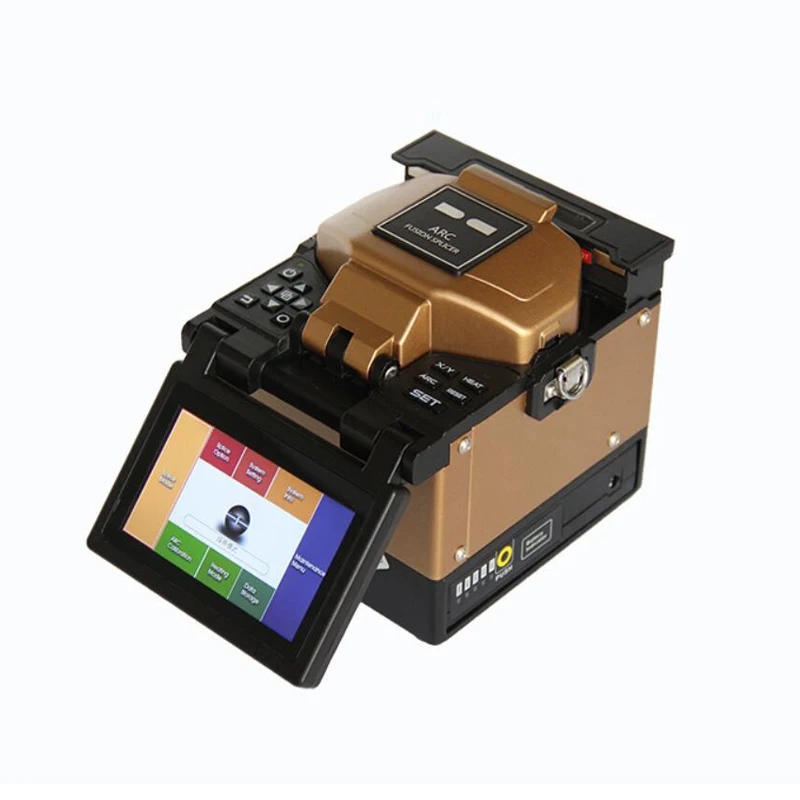 

English Menu high quality NS-90 Optical Fiber Fusion Splicer ARC Multi-function FTTH Fiber Optic Splicing Machine