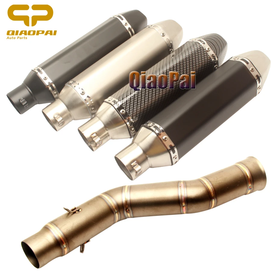 

Motorcycle 370MM Exhaust pipe Escape Muffler 51M DB Killer Clamp for Yamaha R1 Side Exhaust System 2009 2010 2011 2012 2013 2014