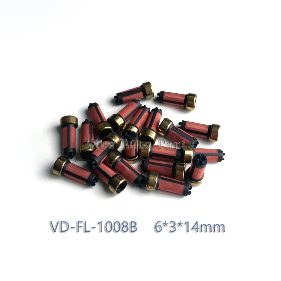 Hot sale 20pcs Fuel Injector Micro Filter 6*3*14mm for japan cars VD-FL-1008B | Автомобили и мотоциклы