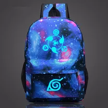 2019 Naruto Backpack Japan Anime Printing School Bag for Teenagers Cartoon Travel Rucksack Nylon Mochila Galaxia fvip wow for the horde world of warcraft backpack school bags luminous backpacks tribe alliance nylon mochila galaxia
