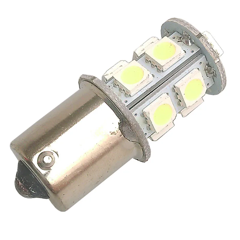 10 шт./лот 1156 BA15S LED 13SMD 5050 SMD светодиодные автомобильные 12 В лампы для парковки