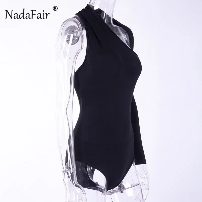 one shoulder bodysuit female34