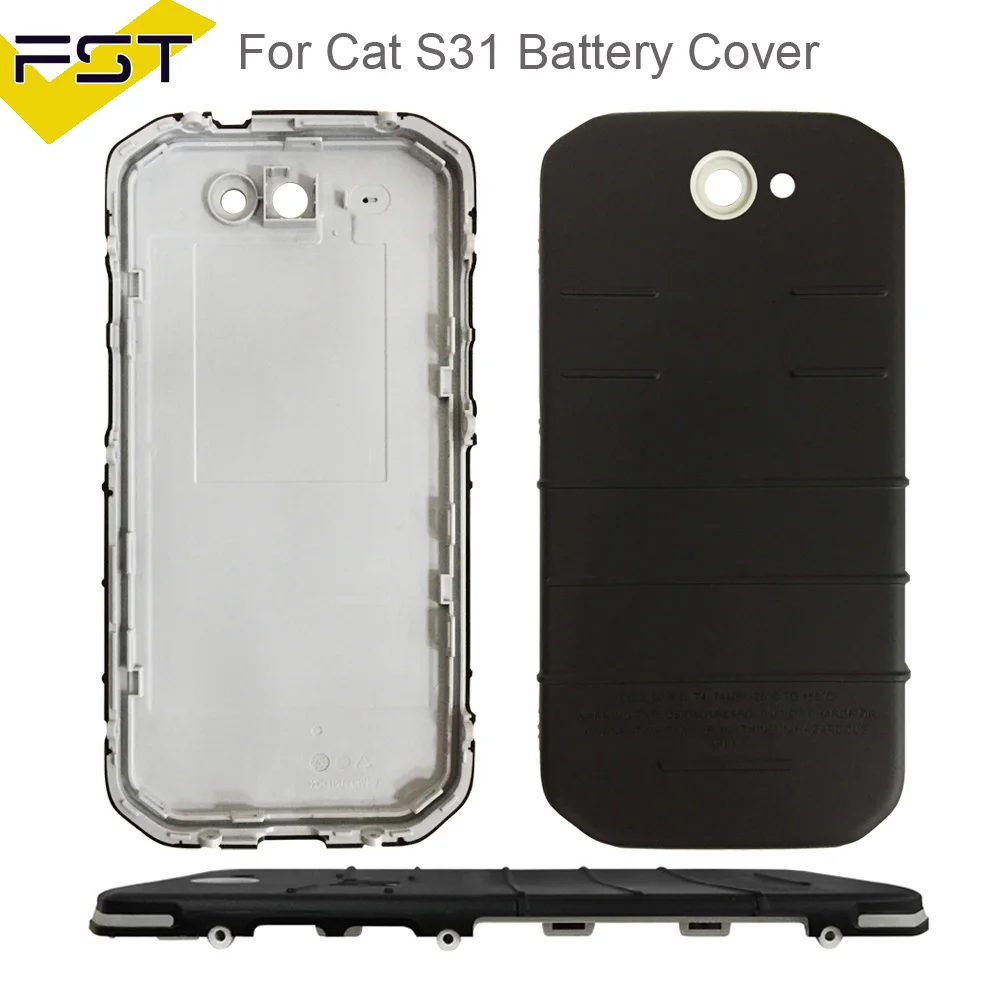 For Caterpillar Cat S31 S 31 Phone Back Frame Battery Cover No LCD Repair Parts Door Rear Housing | Мобильные телефоны и