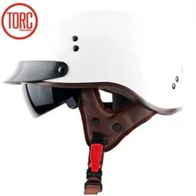 casco moto omologato RETRO VINTAGE