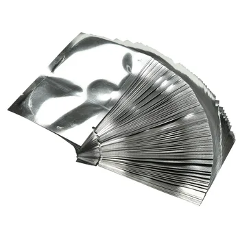 

Vacuum Bag Sealer Food Storage Package Silver Aluminum Foil Mylar Bag 100 Pcs Excellent Quality 7*10 cm