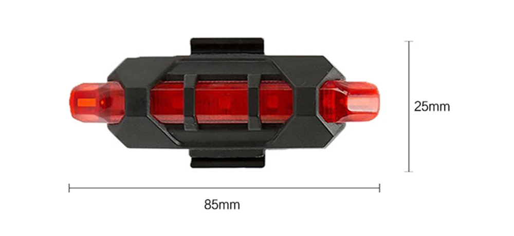 Супер яркий Перезаряжаемый USB задний светильник велосипедный светильник светодиодный велосипедный задний сигнальный светильник портативный водонепроницаемый велосипедный фонарь