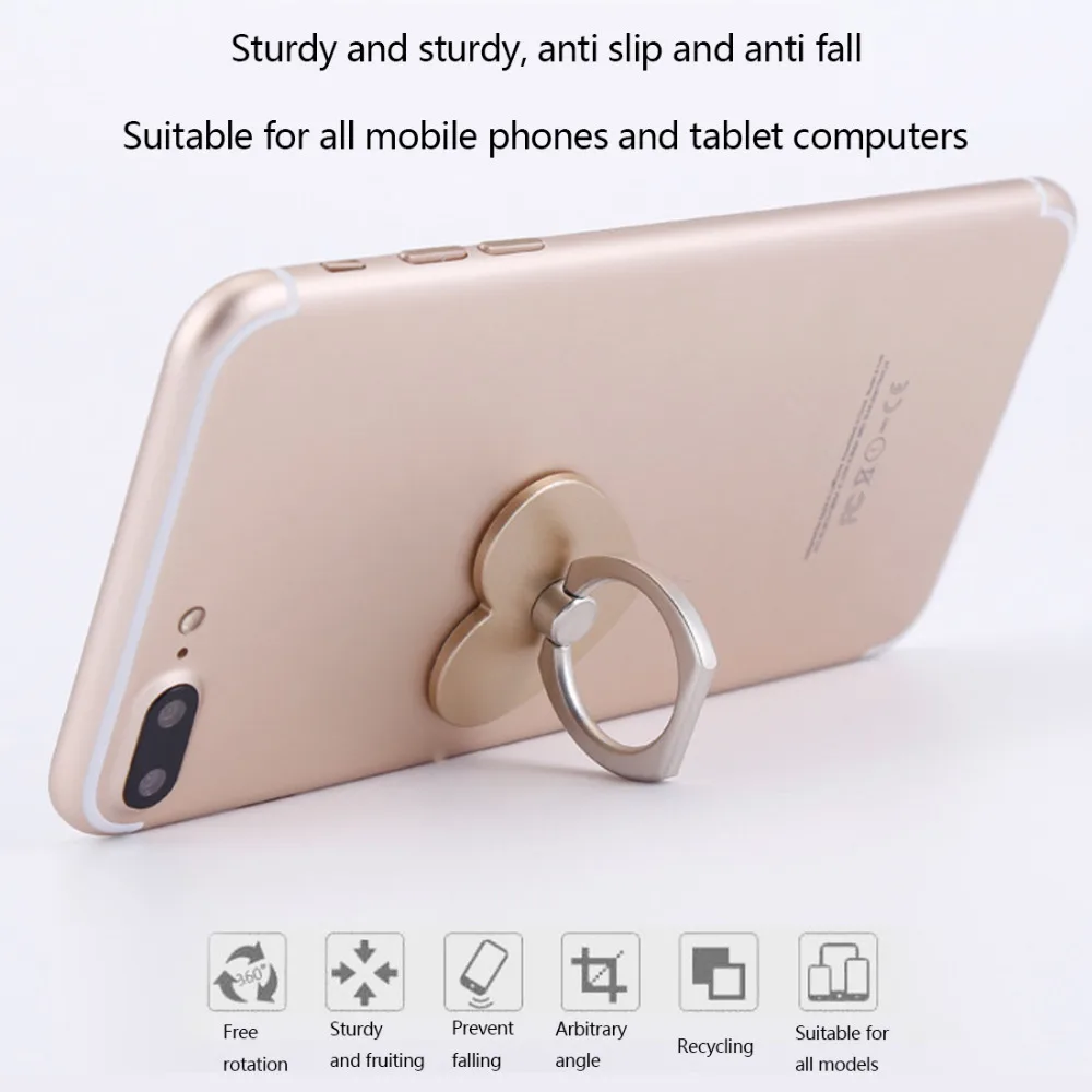 Etmakit Socket fidget Creative Love кольцо в форме сердца для мобильного телефона держатель