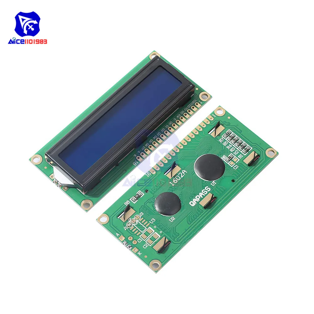 ЖК дисплей 1602 diymore с подсветкой Модуль платы дисплея 16*2 символа для Arduino Robot 5