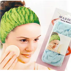 Новинка 1 шт. женские заколки для волос для девочек полотенце для мытья лица Душ Спа макияж для волос повязка для душа