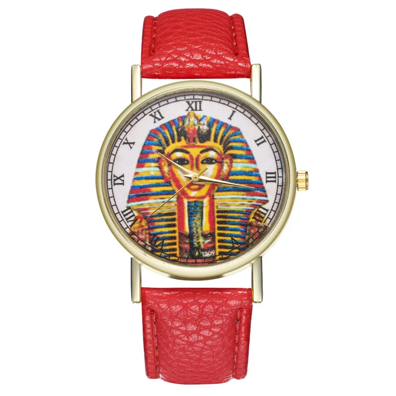 MJARTORIA Luxury Wrist Watch Women Brand Egyptian Pharaoh Dress Ladies