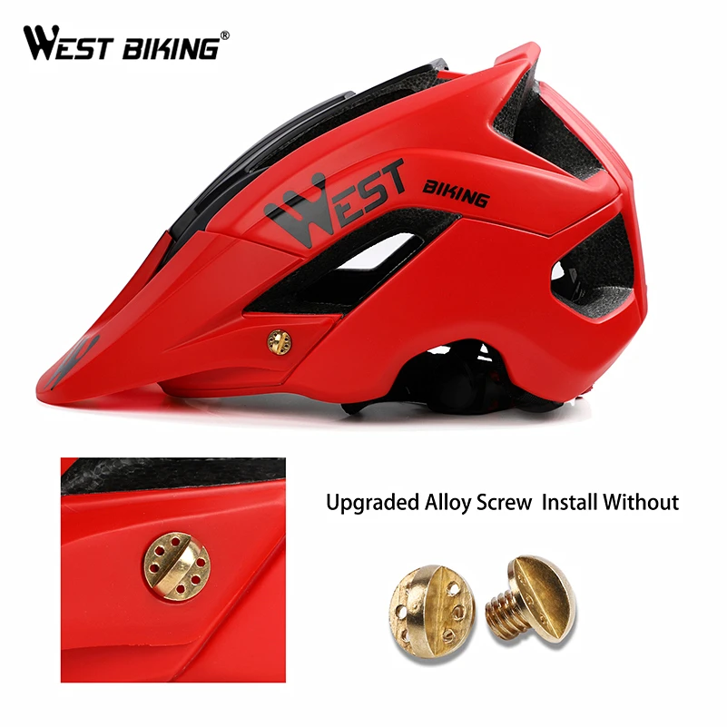 WEST BIKING ультралегкий велосипедный шлем безопасность Спорт Велоспорт