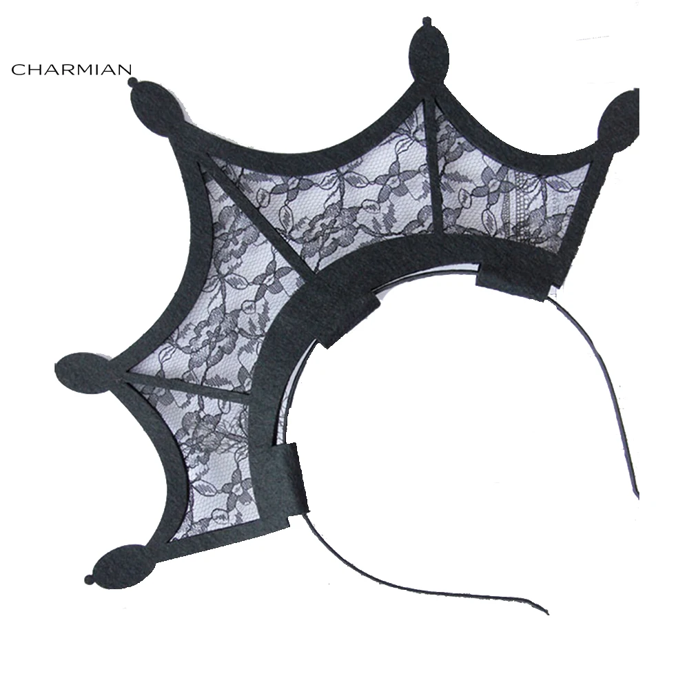 

Charmian Women's Bat Wing Crown Carnival Hair Hoop