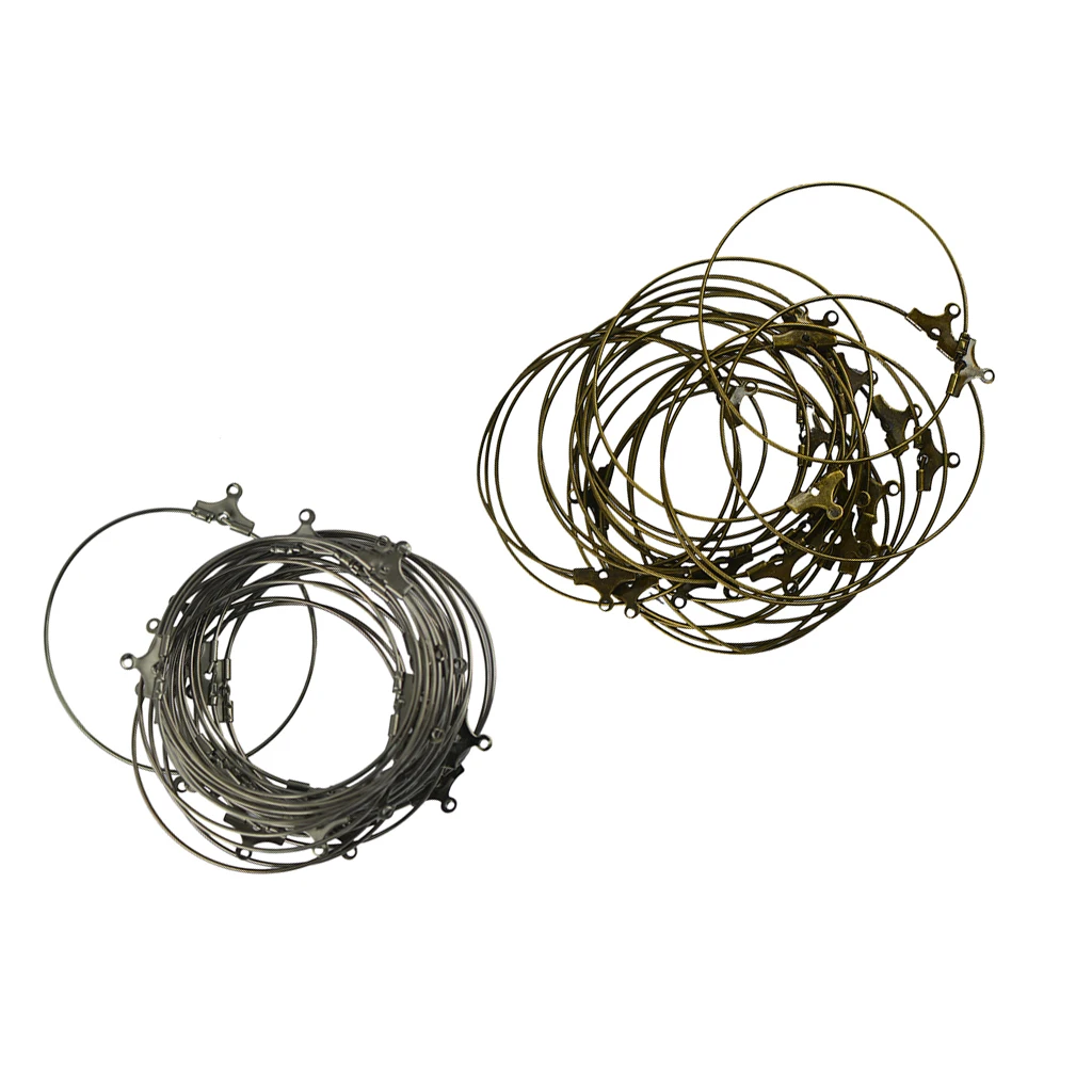 40pcs Fashion Style Mixed Beading Hoop Loop Earring Ear Wire DIY Making Findings Jewelry