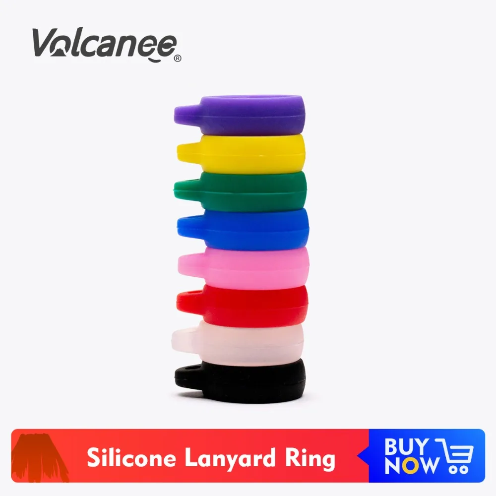 

5pcs/lot Volcanee Silicone Ring for Ego CE4 CE6 T2 T3 T3S EVOD Atomizer Silicone Lanyard Ring