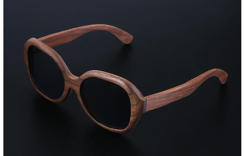 BerWer новый оригинальный деревянный солнцезащитные очки для женщин для ручной работы ретро солнцезащитные очки в деревянной оправе Óculos